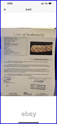 Wayne Gretzky Autographed authentic Easton Hockey Stick Full JSA LOA