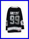 Wayne Gretzky Black Hockey Jersey Autographed Signed COA