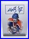 Wayne Gretzky Blue Ink Long Signed Autographed Photo Authentic 8X10 COA