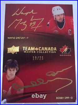 Wayne Gretzky/ Bobby Orr 2015 Team Canada Master Collection SSP 19/25