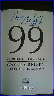 Wayne Gretzky Bobby Orr Autographed Book Lot Signed Hardcover Oilers Bruins