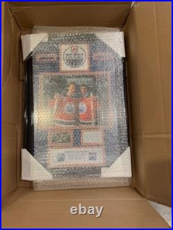 Wayne Gretzky & Connor McDavid Passing of the Torch Facsimile Signed