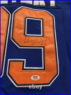 Wayne Gretzky Edmonton Oilers Autograph Signed Jersey! Psa Coa