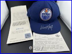 Wayne Gretzky Edmonton Oilers Autographed Hat Upper Deck Authenticated /199