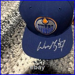 Wayne Gretzky Edmonton Oilers Autographed Hat Upper Deck Authenticated /199