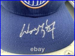 Wayne Gretzky Edmonton Oilers Autographed Hat Upper Deck Authenticated /199