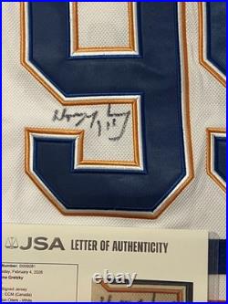 Wayne Gretzky Edmonton Oilers Autographed Jersey With JSA LOA