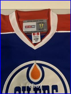 Wayne Gretzky Edmonton Oilers Autographed Signed Framed Jersey WithPSA COA