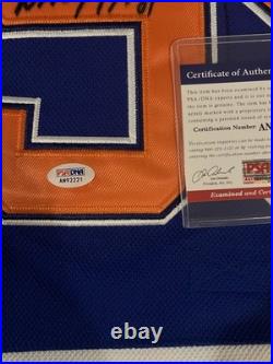 Wayne Gretzky Edmonton Oilers Autographed Signed Framed Jersey WithPSA COA