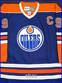 Wayne Gretzky Edmonton Oilers Autographed Signed Jersey Size XL with COA