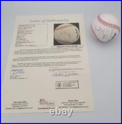 Wayne Gretzky Edmonton Oilers Hof Signed Autographed Romlb Baseball Jsa