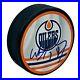 Wayne Gretzky Edmonton Oilers Reverse Retro Logo Autographed Signed Puck Bas Loa
