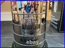 Wayne Gretzky Edmonton Oilers Signed 2' Rep Stanley Cup Trophy Upper Deck