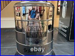 Wayne Gretzky Edmonton Oilers Signed 2' Rep Stanley Cup Trophy Upper Deck