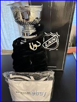 Wayne Gretzky Edmonton Oilers Signed 2' Rep Stanley Cup Trophy Upper Deck