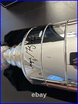 Wayne Gretzky Edmonton Oilers Signed 2' Rep Stanley Cup Trophy Upper Deck