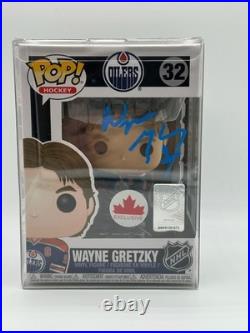 Wayne Gretzky Edmonton Oilers Signed Autographed Funko Pop Beckett