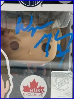 Wayne Gretzky Edmonton Oilers Signed Autographed Funko Pop Beckett