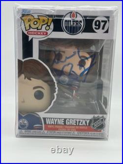 Wayne Gretzky Edmonton Oilers Signed Autographed Funko Pop Beckett LOA