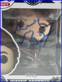 Wayne Gretzky Edmonton Oilers Signed Autographed Funko Pop Beckett LOA