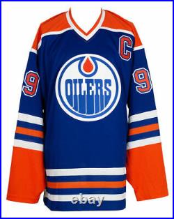 Wayne Gretzky Edmonton Oilers Signed CCM Heroes of Hockey Jersey UDA LOA