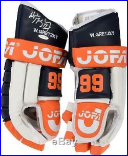 Wayne Gretzky Edmonton Oilers Signed JOFA Right Hand Hockey Glove Upper Deck