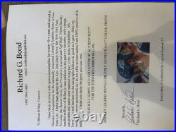 Wayne Gretzky Edmonton Oilers Signed Photo Richard G. Bond Authenticated