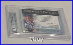 Wayne Gretzky Edmonton Oilers UD Premier Signatures Beckett 9 Mint Signed Card