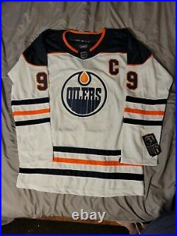 Wayne Gretzky Edmonton Oilers White Autographed Jersey With COA Global Authentics