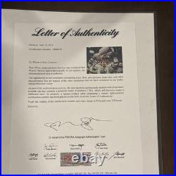 Wayne Gretzky Edmonton Oilers signed autographed 11 x 14 photo PSA/DNA with letter