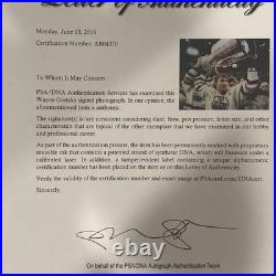 Wayne Gretzky Edmonton Oilers signed autographed 11 x 14 photo PSA/DNA with letter