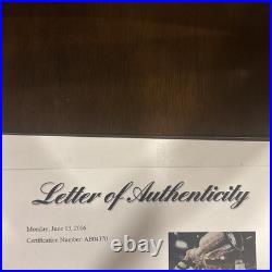 Wayne Gretzky Edmonton Oilers signed autographed 11 x 14 photo PSA/DNA with letter