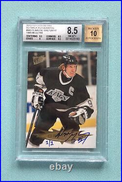 Wayne Gretzky Fleer Retro 1995 Ultra Buyback Signed Autograph #1/1 BGS AUTO 10