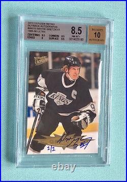 Wayne Gretzky Fleer Retro 1995 Ultra Buyback Signed Autograph #1/1 BGS AUTO 10