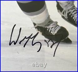 Wayne Gretzky Framed Autographed NHL Photo 11X14 withCOA PSA/DNA