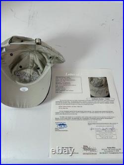 Wayne Gretzky & Friends Multi-Signed Golf Cap Gretzky, Sakic, Hull, Weir JSA L