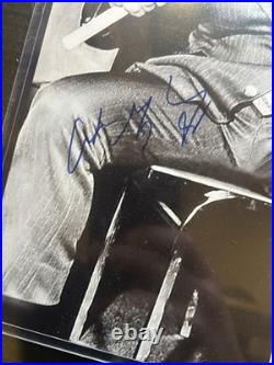 Wayne Gretzky & Gordie Howe Autographed 11x14 with PSA/DNA Full Letter Legends