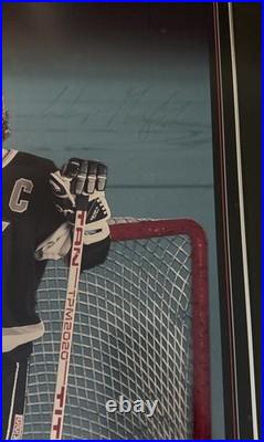 Wayne Gretzky Gordie Howe Signed Nike Print Mr Hockey & The Great One 21/99 Jsa