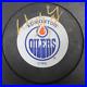 Wayne Gretzky HOF Autographed Signed Edmonton Oilers Official Puck JSA Authentic