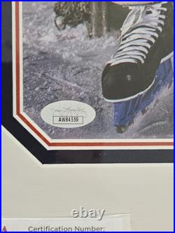 Wayne Gretzky HOF'R Signed, Framed & Matted JSA COA