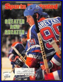 Wayne Gretzky HOF Signed/Autographed 1984 Sports Illustrated Oilers JSA 212098