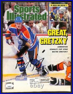 Wayne Gretzky HOF Signed/Autographed 1987 Sports Illustrated Oilers JSA 212097