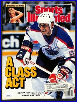 Wayne Gretzky HOF Signed/Autographed 1988 Sports Illustrated Oilers JSA 212090