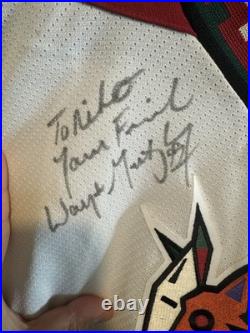 Wayne Gretzky HOF Signed Phoenix Coyotes Jersey AUTO Authentic 99 As Shown