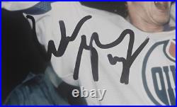 Wayne Gretzky Hand Signed 8x10 Photo BAS COA Edmonton Oilers
