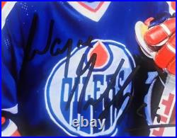 Wayne Gretzky Hand Signed Autograph 4x6 Photo COA Edmonton Oilers