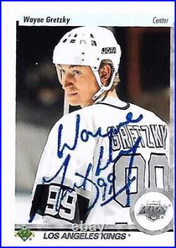 Wayne Gretzky Hand Signed Autograph On 1995 Upper Deck 5th Anniversary Card 222
