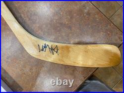 Wayne Gretzky Hockey Stick and Puck signed withCOA