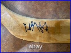 Wayne Gretzky Hockey Stick and Puck signed withCOA