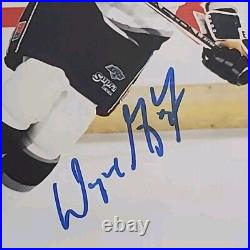 Wayne Gretzky Hof Signed Autographed 8x10 Los Angeles Kings La NHL Photo No Coa